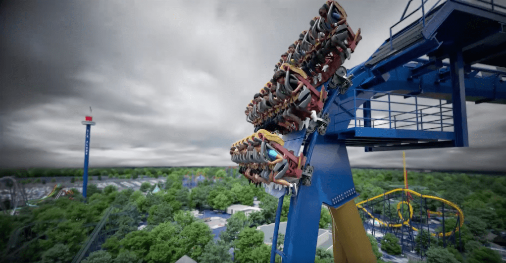 Six Flags Great America takes leap of faith with new, record breaking dive&nbsp;coaster